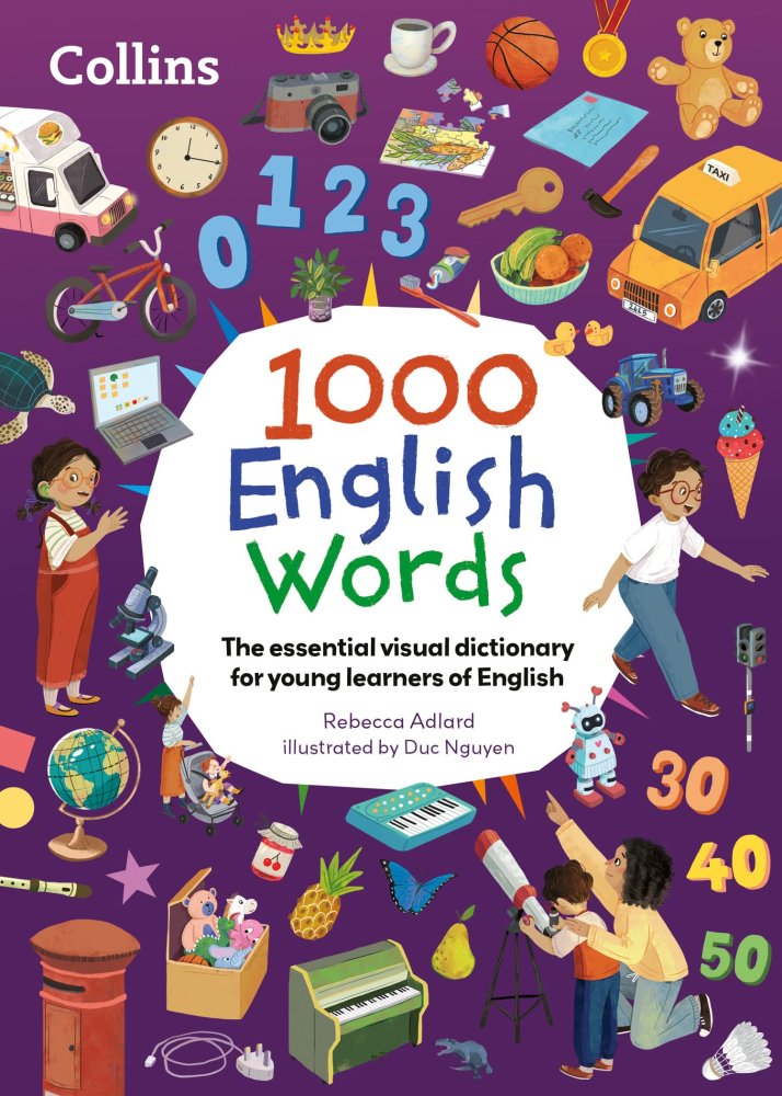 Collins 1000 English Words - by Rebecca Adlard - Paperback Book | BookClub