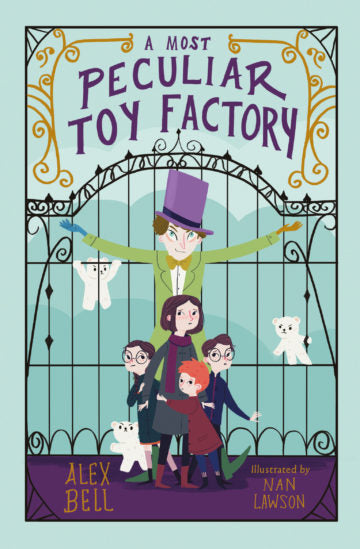 A Most Peculiar Toy Factory - by Alex Bell - Paperback Book | BookClub