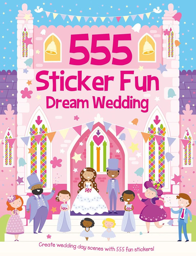 555 Sticker Fun Dream Wedding - by Oakley Graham - Paperback Book | BookClub