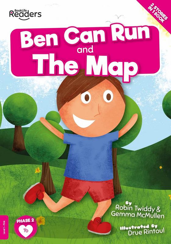 BookLife Readers Level 1: Ben Can Run And The Map - by Gemma McMullen - Paperback Book | BookClub