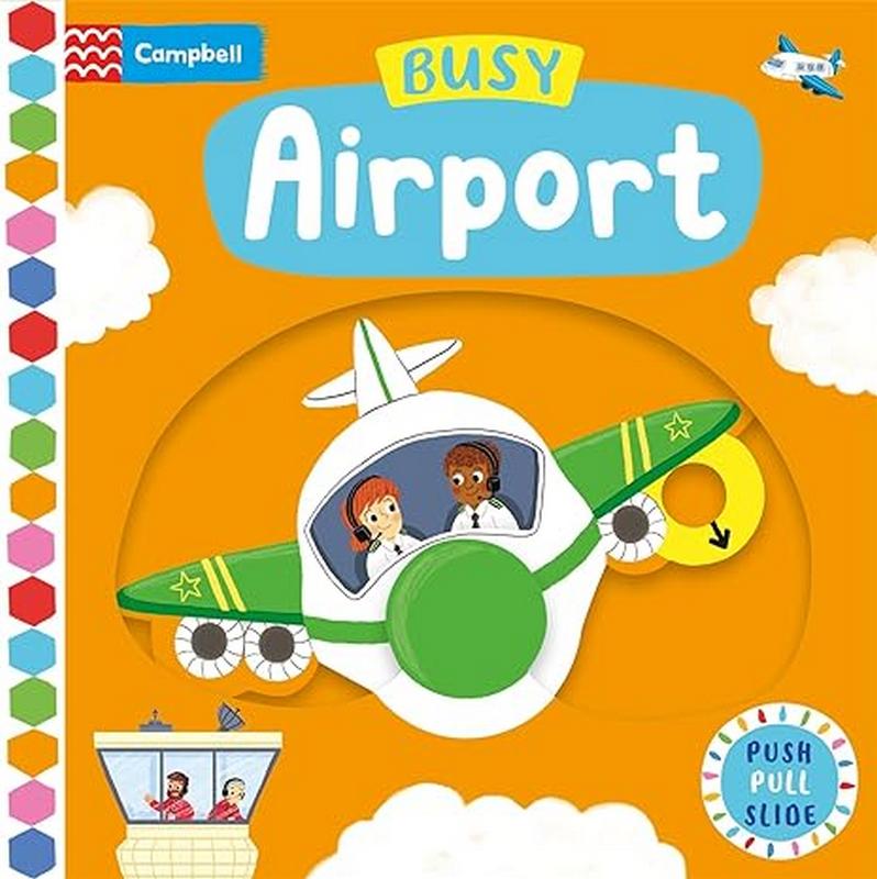 Busy Airport - by Campbell Books - Board Book Book | BookClub