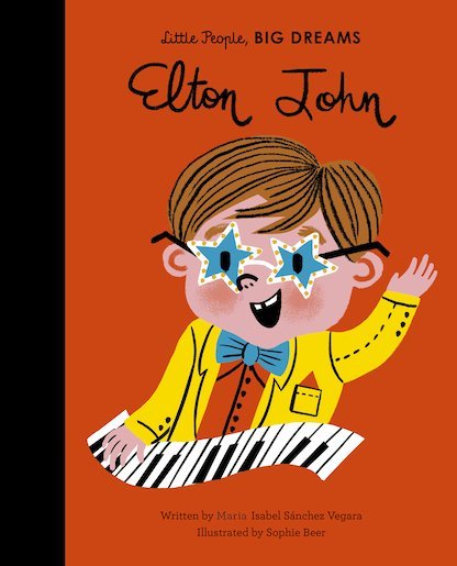 Little People, Big Dreams: Elton John - by Maria Isabel Sanchez Vegara - Hardback Book | BookClub