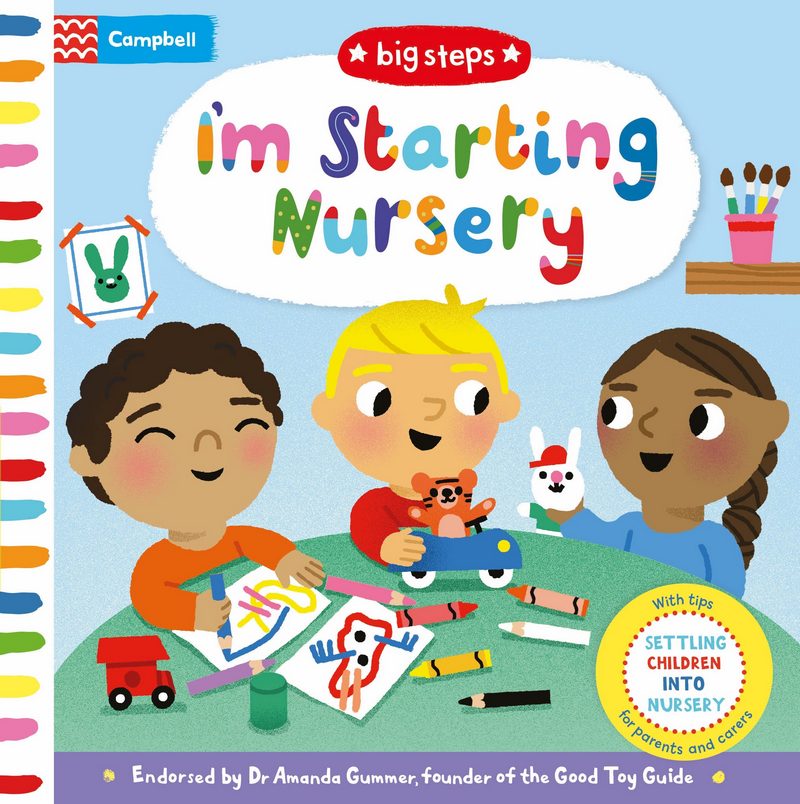 Big Steps: I’m Starting Nursery - by Campbell Books - Hardback Book | BookClub