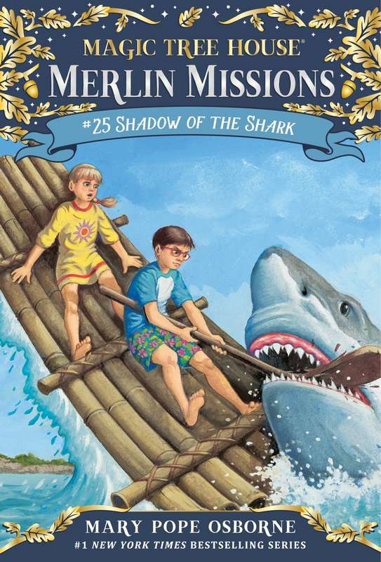 Shadow of the Shark - by Mary Pope Osborne - Paperback Book | BookClub