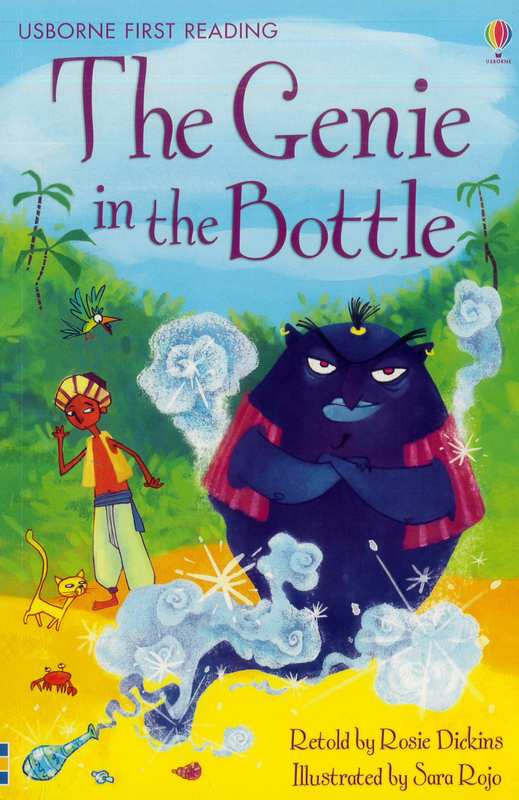 The Genie in the Bottle: Usborne First Reading - by Rosie Dickins - Paperback Book | BookClub