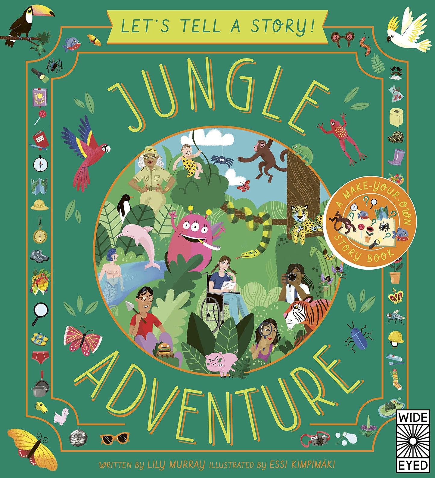 Let’s Tell a Story: Jungle Adventure - by Lily Murray - Paperback Book | BookClub