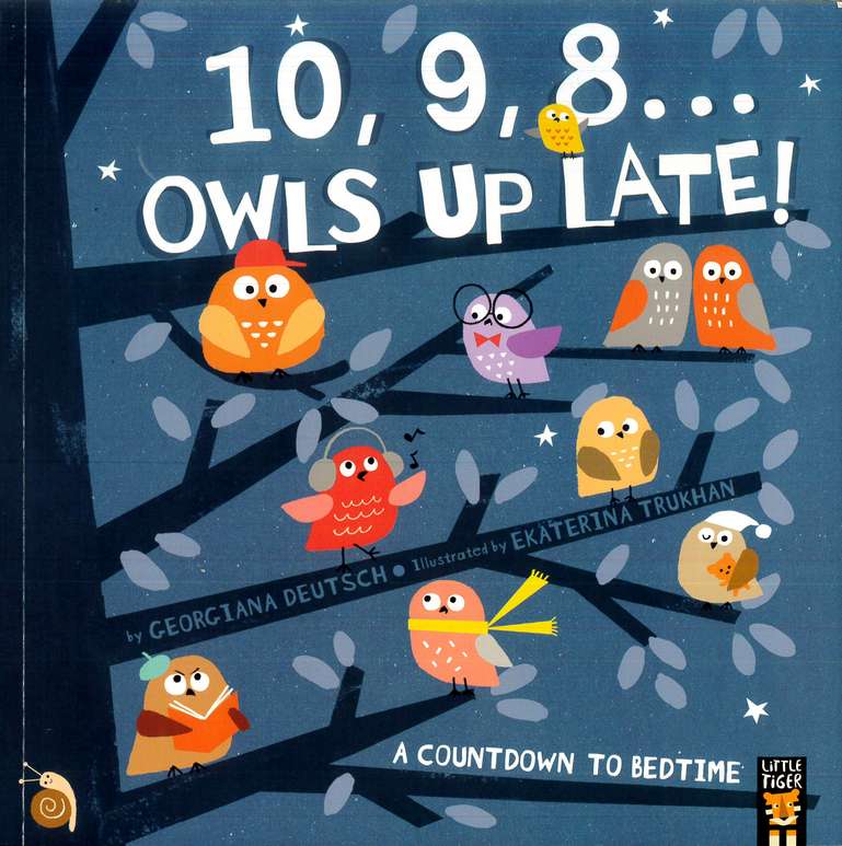 10, 9, 8… Owls up Late - by Georgiana Deutsch - Paperback Book | BookClub