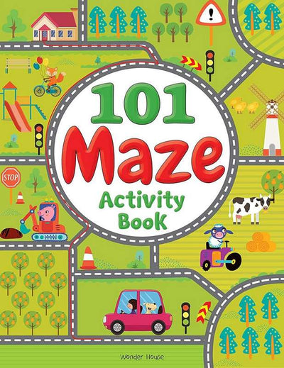 101 Maze Activity Book : Fun Activity Book For Children