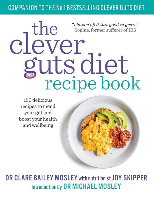Clever Guts Recipe Book - by Dr Michael Mosley - Paperback Book | BookClub