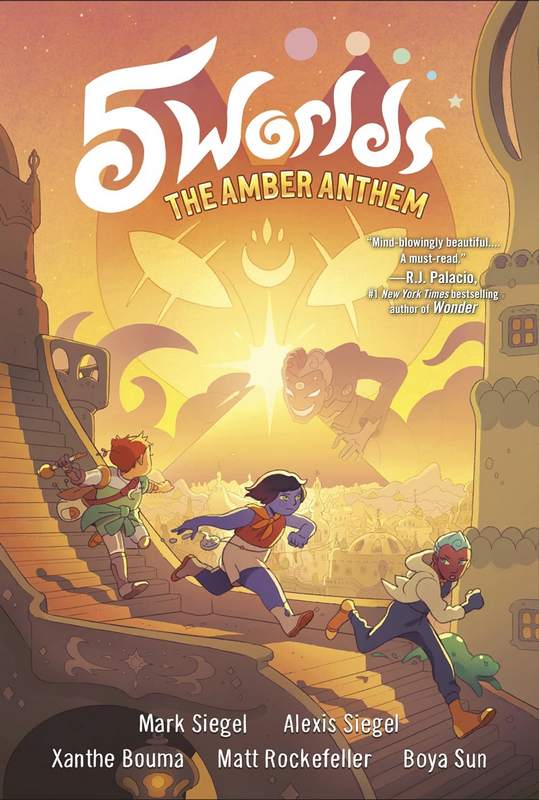 5 Worlds Book 4: The Amber Anthem - by Alexis Siegel - Paperback Book | BookClub