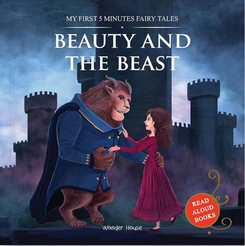 Beauty And The Beast: My First Five Minutes Fairy Tales - Paperback Book | BookClub