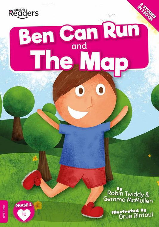 BookLife Readers Level 1: Ben Can Run And The Map - by Gemma McMullen - Paperback Book | BookClub