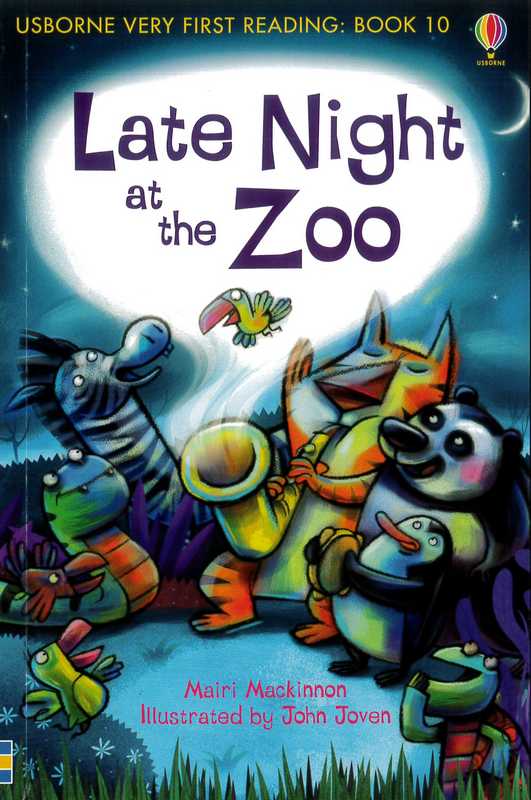 Late Night at the Zoo: Usborne Very First Reading - by Mairi Mackinnon - Paperback Book | BookClub