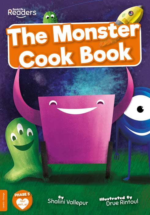 BookLife Readers Level 6: The Monster Cook Book - by Shalini Vallepur - Paperback Book | BookClub