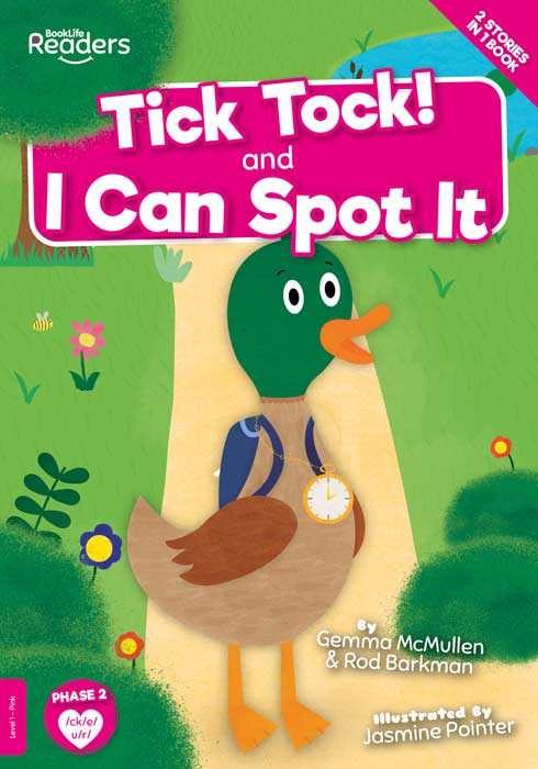 BookLife Readers Level 1: Tick Tock and I Can Spot It - by Gemma McMullen - Paperback Book | BookClub
