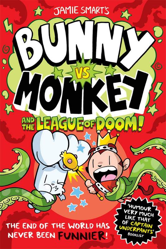 Bunny vs Monkey and the League of Doom - by Jamie Smart - Paperback Book | BookClub
