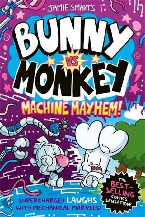 Bunny vs Monkey: Machine Mayhem - by Jamie Smart - Paperback Book | BookClub