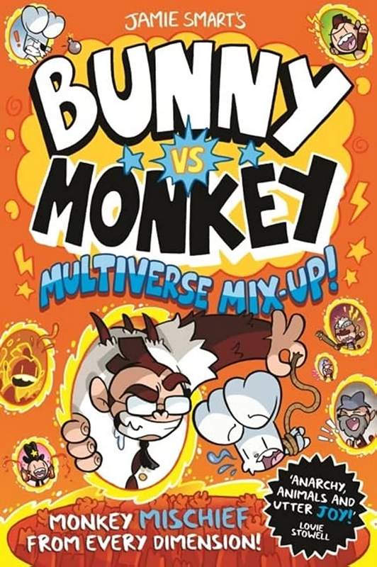 Bunny vs Monkey: Multiverse Mix-Up - by Jamie Smart - Paperback Book | BookClub