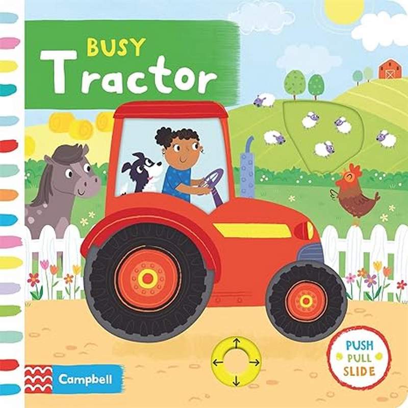 Busy Tractor - by Samantha Meredith (artist) - Board Book Book | BookClub