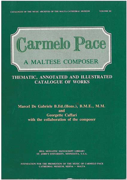 Carmelo Pace – A Maltese Composer (Paperback) - Paperback Book | BookClub