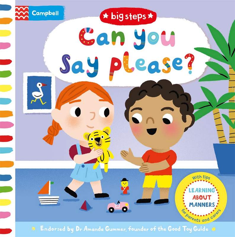 Big Steps: Can You Say Please? - by Marion Cocklico (artist) - Hardback Book | BookClub