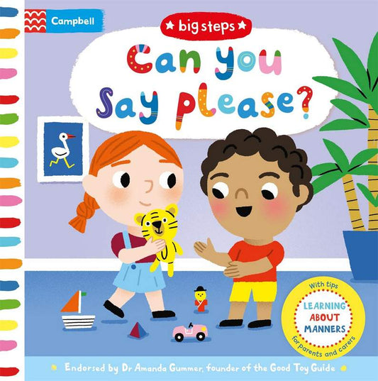 Big Steps: Can You Say Please? - by Marion Cocklico (artist) - Hardback Book | BookClub