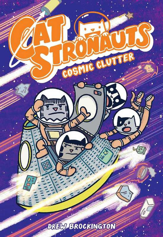 CatStronauts: Cosmic Clutter - by Drew Brockington - Paperback Book | BookClub