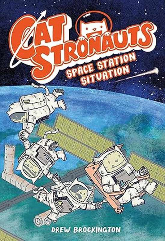 CatStronauts: Space Station Situation - by Drew Brockington - Paperback Book | BookClub