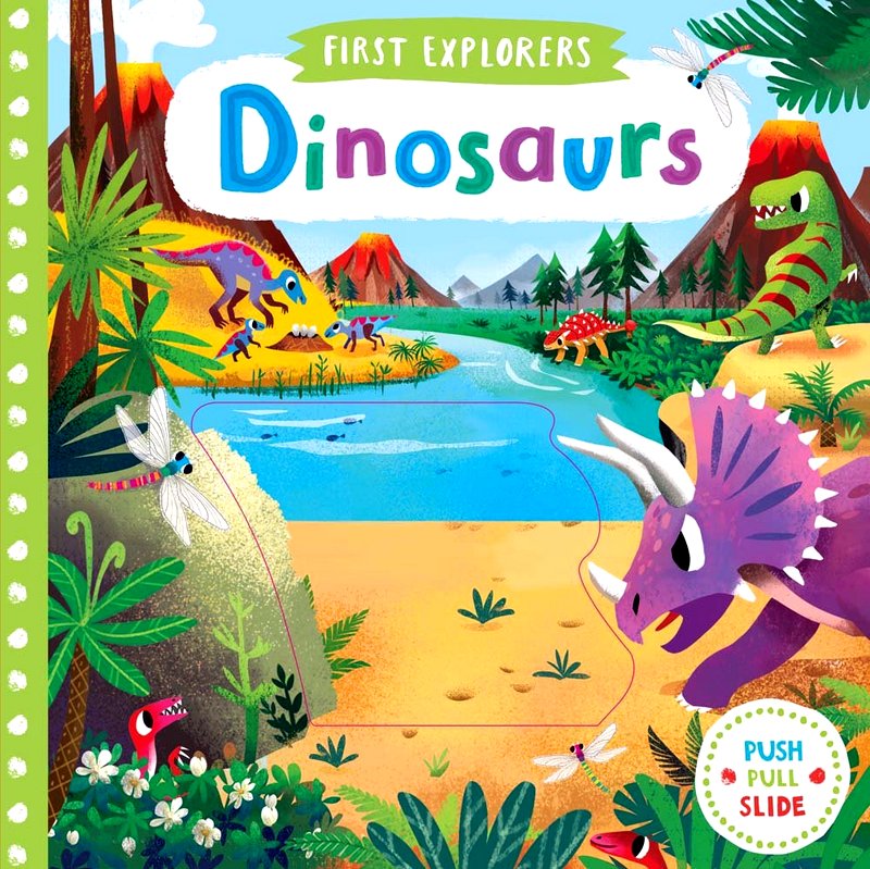 First Explorers: Dinosaurs - by Chorkung (artist) - Hardback Book | BookClub