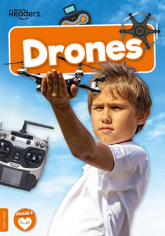BookLife Readers Level 6: Drones - by William Anthony - Paperback Book | BookClub