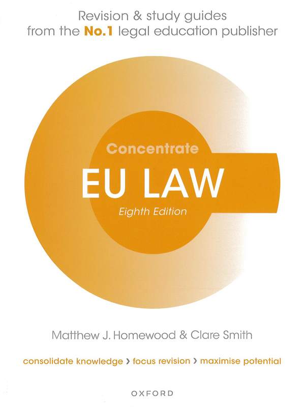 Concentrate EU Law - by Clare Smith - Paperback Book | BookClub