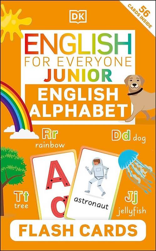English Alphabet Flashcards: English for Everyone Junior - by DK - Book | BookClub