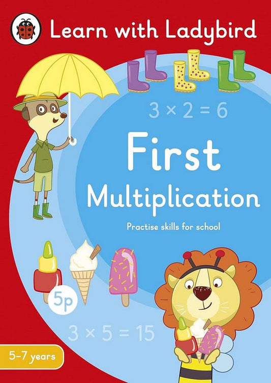 First Multiplication: A Learn with Ladybird Activity Book 5-7 years - by Ladybird - Paperback Book | BookClub