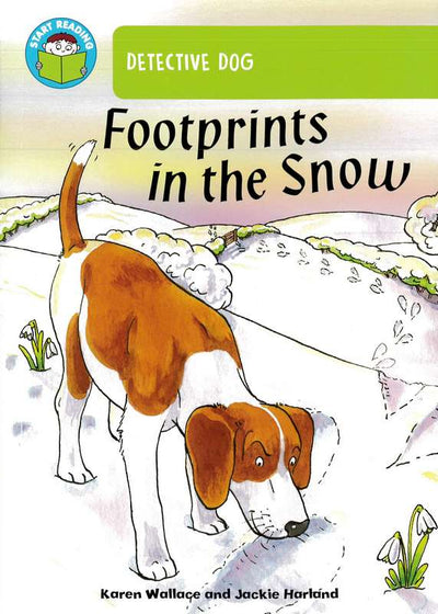 Detective Dog: Footprints in the snow
