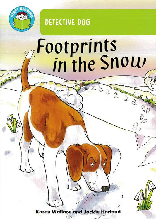 Detective Dog: Footprints in the snow - by Jackie Harland - Paperback Book | BookClub