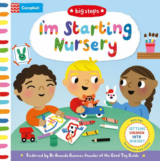 Big Steps: I’m Starting Nursery - by Campbell Books - Hardback Book | BookClub