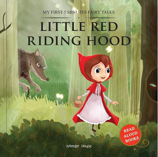 Little Red Riding Hood: My First Five Minutes Fairy Tales - by Wonder House Books - Paperback Book | BookClub