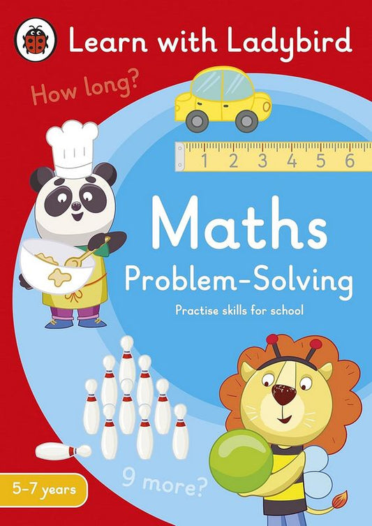 Maths Problem-Solving: A Learn with Ladybird Activity Book 5-7 years - by Ladybird - Paperback Book | BookClub