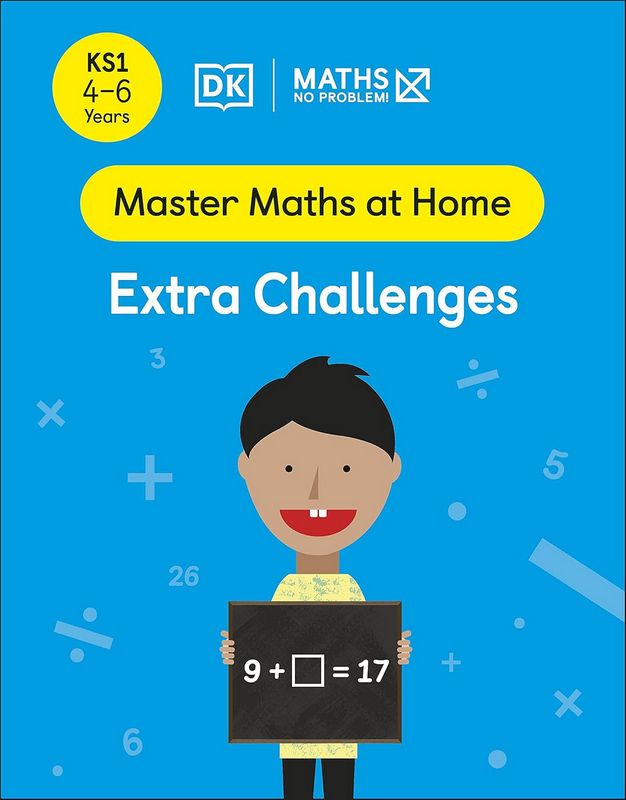 Maths: Extra Challenges (4-6 Years) - by Maths - No Problem! - Paperback Book | BookClub
