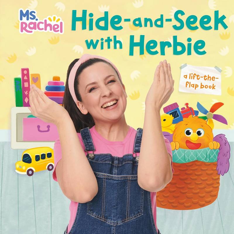 Ms. Rachel: Hide and Seek with Herbie - by Ms. Rachel - Board Book Book | BookClub
