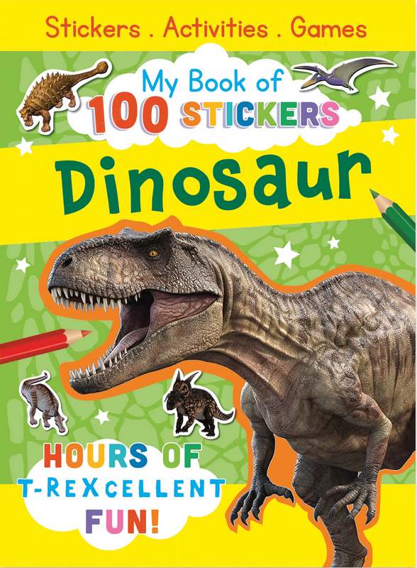 Dinosaurs: My Book Of 100 Stickers - by North Parade Publishing (creator) - Paperback Book | BookClub