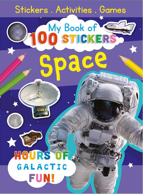 Space: My Book Of 100 Stickers - by North Parade Publishing - Paperback Book | BookClub