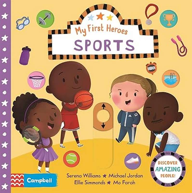 My First Heroes: Sports - by Jayri Gómez (artist) - Board Book Book | BookClub
