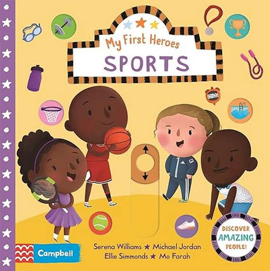 My First Heroes: Sports - by Jayri Gómez (artist) - Board Book Book | BookClub