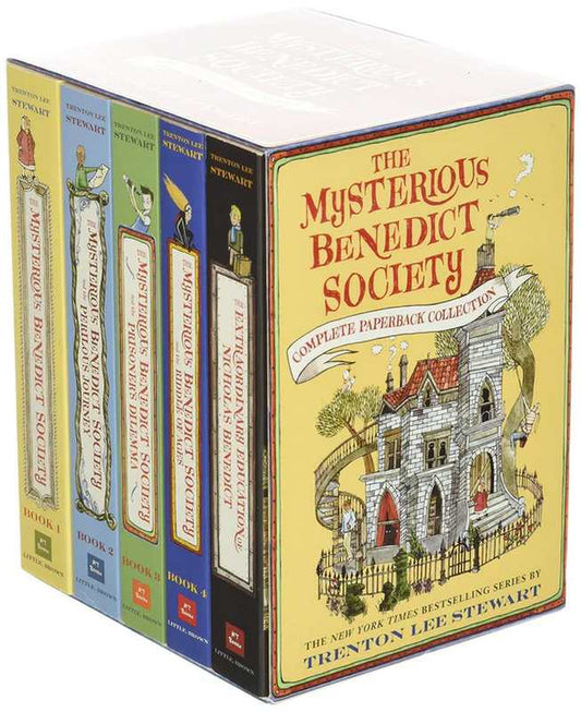 The Mysterious Benedict Society Paperback Boxed Set - by Trenton Lee Stewart - Paperback Book | BookClub