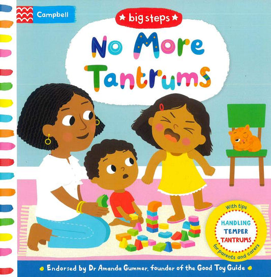 Big Steps: No More Tantrums - by Campbell Books - Hardback Book | BookClub