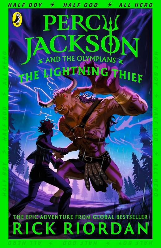 Percy Jackson and the Lightning Thief - by Rick Riordan - Paperback Book | BookClub