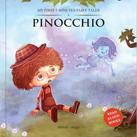Pinocchio : My First Five Minutes Fairy Tales - by Wonder House Books - Paperback Book | BookClub