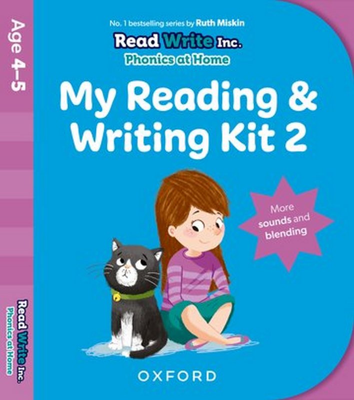Read Write Inc.: My Reading and Writing Kit: More sounds and blending - by Ruth Miskin - Paperback Book | BookClub