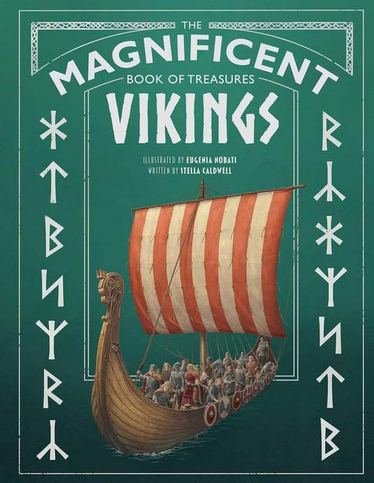 The Magnificent Book of Treasures: Vikings - by Stella Caldwell - Hardback Book | BookClub